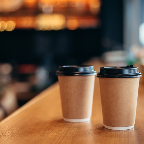 Disposable coffee cup